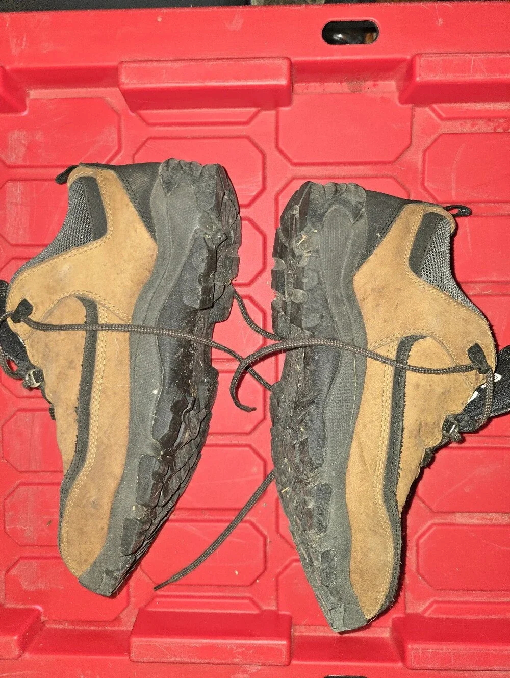 Timberland PRO Brown and Black Suede Work Boots